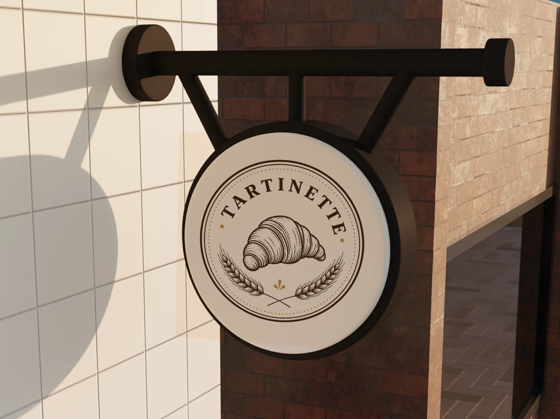 Tartinette — bakery logo